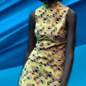 Zara jacquard mini skirt